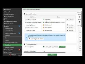 FortiGuard License Rubix Systems