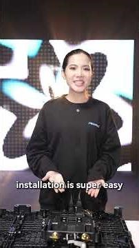 Matrix 7×7 ip install video.Simple and quick👍🏻#meanreallighting