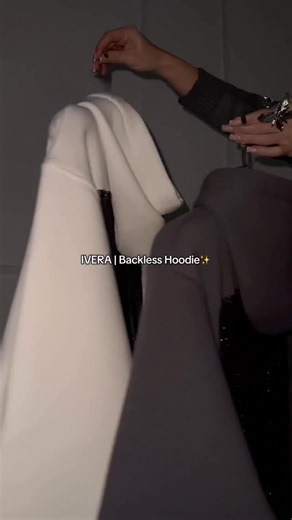 IVERA on Instagram: "IVERA | Backless Hoodie😍 #Hoodie #Girl"