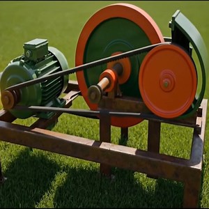 Experiments on lighting lamps with motor and flywheel driven generators | JR Entertainment