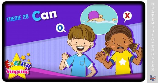 Can - Can you swim? | Song & Story (English Singsing)
