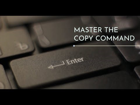 Copy Files from one Location to Another | Copy Command | Batch Man
