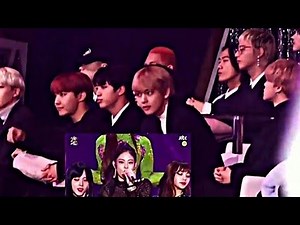 BTS REACTION TO BLACKPINK AS IF IT'S YOUR LAST/GDA 2018