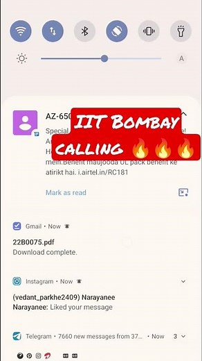 IIT Bombay Confirmation Mail 💌#iit #iitbombay #iit_motivation #jeeadvanced #trending #iitjee #iitian