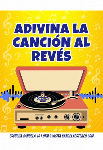 Adivina la Canción al Revés en Candela
