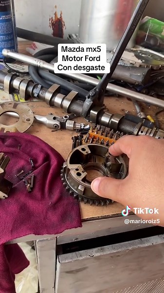 Problemas comunes del engrane VVT en Mazda 2.0