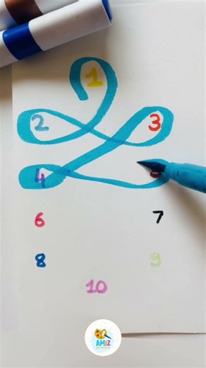 🌈1️⃣🔟||#maths #complementarycolors #colorconcept #art #artandcraft #learning #artdrawing