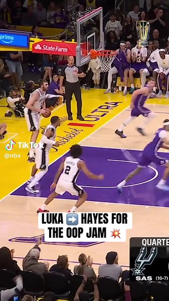 Luka Doncic Alley Oop to Jaxson Hayes Highlights