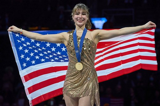 American Alysa Liu, after two years away from figure skating, wins gold at worlds