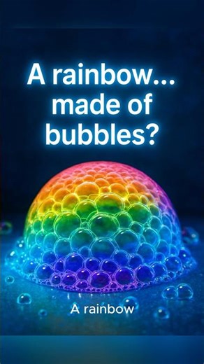 A Bubble RAINBOW You Can Make at Home! 🌈🫧