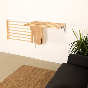 Wall Mounted Clothes Drying Rack, Drying Rack for Laundry, Air Dry Laundry, Laundry Organization, Hotel Furniture, Balcony Furniture - Etsy