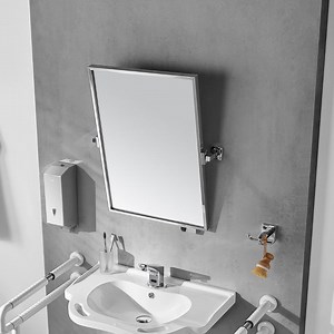 [Hot Item] Accessibility Products Stainless Steel Adjustable Handicap Mirror for Elderly Disabled Mirror