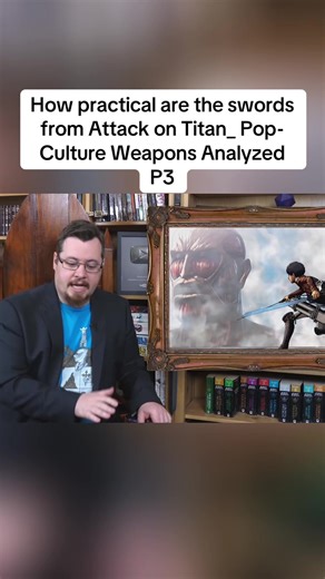 How practical are the swords from Attack on Titan_ Pop-Culture Weapons Analyzed #sword #attackontitan #practical #fyp #viral