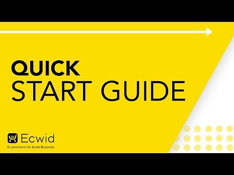 How to Build an Online Store in just a few clicks - Quick Start Guide
