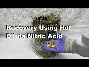 Pure GOLD From Computer Scrap COMPLETE PROCESS