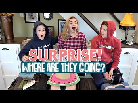 SURPRISE VACATION! WHERE ARE WE GOING NOW?