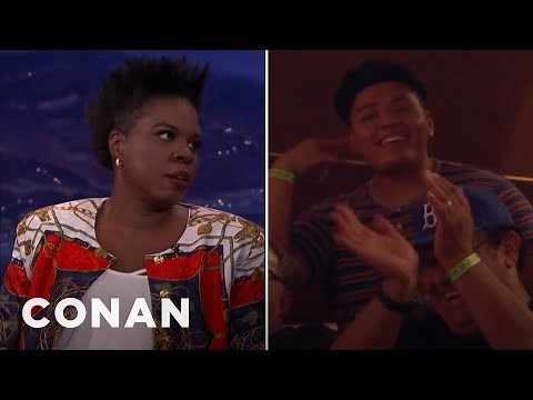 Leslie Jones Finds Love In the CONAN Audience | CONAN on TBS