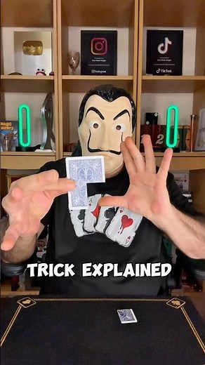 WOW ! AMAZING CARD TRICK EXPLAINED 🪄 #tricks #magic #foryou