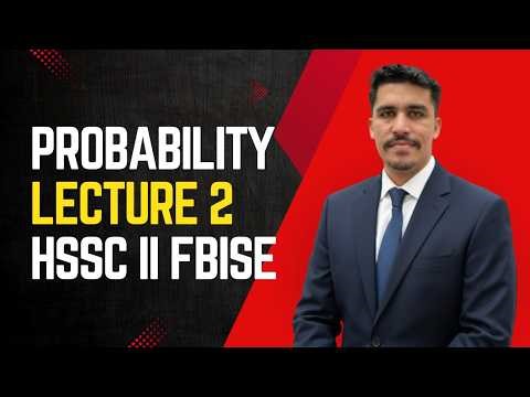 Probability Lecture 2 | FBISE | RBISE | Stats with Asim