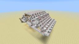 5 Tick 8-Bit Pistonless Adder Minecraft Map
