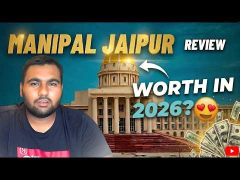 Manipal Jaipur Review 🔥 | My 4 year experience (raw and real) ￼ Campus 🤫| Hostel | life | placement