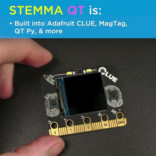 What is Stemma QT? #adafruit #stemma