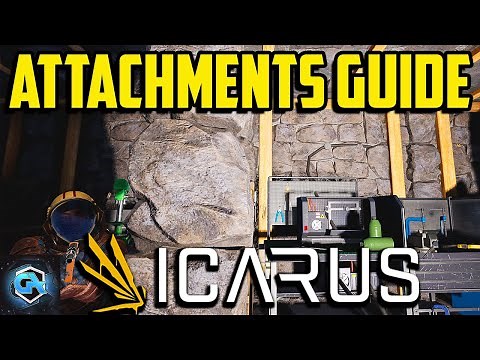 Icarus Beginner Attachment Guide! Best Attachments in Icarus and How to Craft Them!