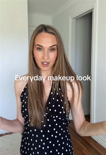 Easy everyday makeup look! #makeup #makeuptok #beautytok #everydaymakeup