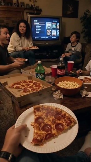 Nothing Beat Dad Bringing Home Pizza on Friday Nights (1996)