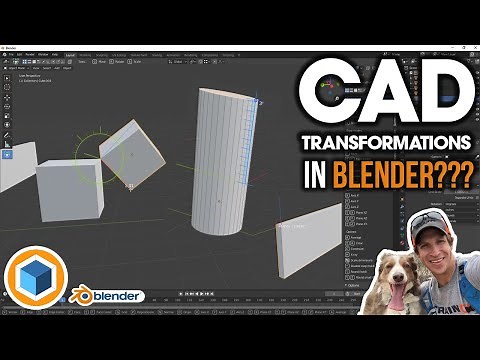 CAD Style Movement and Transformations...IN BLENDER?