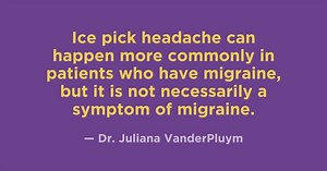 Ice pick headache is not just a way to describe a stabbing pain in your head—it’s a type of headache all on its own. Learn more here: https://bit.ly/33Zj8mY | American Migraine Foundation