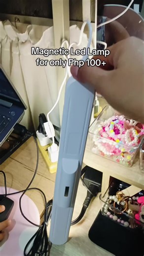 Rechargeable Magnetic Lamp with Remote Control #magneticlamp #ledlights #lamp