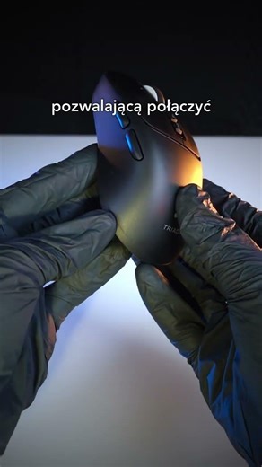 Bezprzewodowa mysz biurowa Triadyn Enceladus - wygodna praca bez kabli #elektronika