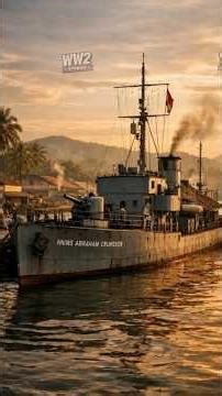 “This Ship Escaped the Japanese by Disguising Itself as a Tropical Island” #realhistory #ww2