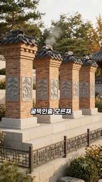 The Reason Why Four Chimneys Stand in the Middle of a Gyeongbokgung Palace Flower Garden