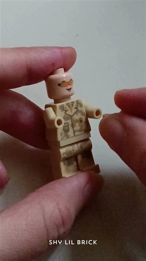 (Fake Lego Build) Specialized Unit Commander | LeleBrother Battlefield Heroes 8732-6 #shorts #lego