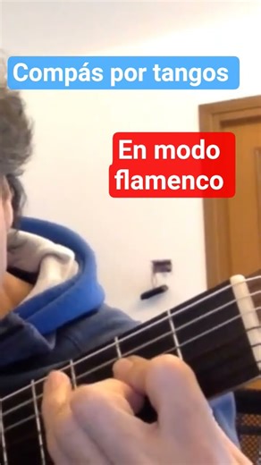 Guitarra flamenca - compás por tangos