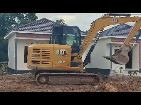 Mini Excavator Working in Broad Daylight | Powerful Construction Action!