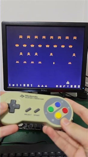 Space Invaders clone on Zeal 8-bit Computer! #retrocomputing #gaming #retro