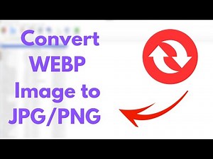 How to Convert WEBP Image to JPG/PNG | Simple Online Method 🌐