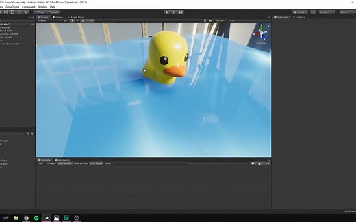 unity制作卡通水（SIMPLE CARTOON WATER in Unity）