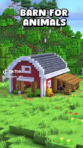 How to Build a Barn for Animals in Minecraft