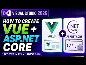 Create a Vue & ASP.NET Core App in Visual Studio 2026