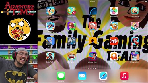 Adventure Time Card Wars iOS App Game! FGTEEV VICTORY Floop the Magic Man Magician Guy Finn