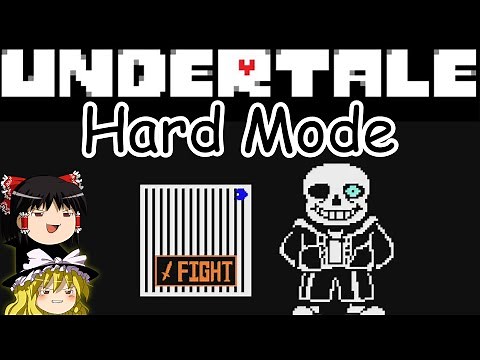 【ゆっくり実況】Undertale sans fight hard mode by FDY Re balanced