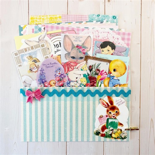 Vintage Style Ephemera Kit "easter Joy" - Etsy