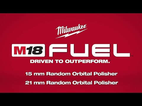 Milwaukee® M18 FUEL™ 15mm & 21mm Random Orbital Polishers