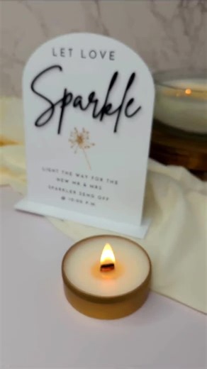 3D Let Love SPARKLE Sparkler Sendoff Light the Way for the Newlyweds or Mr and Mrs Wedding Exit Acrylic Wedding Send off Sign - Etsy