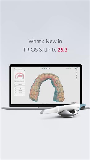 3Shape on Instagram: "With the latest TRIOS software update, step-by-step animations now guide you through TRIOS workflow. The guidance appears right where you need it, in the upper left corner. Watch the animation play automatically your first time through, then replay it anytime with the play icon. Clear text instructions walk you through each step as you scan. You can get familiar with new workflows faster. Your team can onboard more efficiently and scan with the same level of confidence, whe