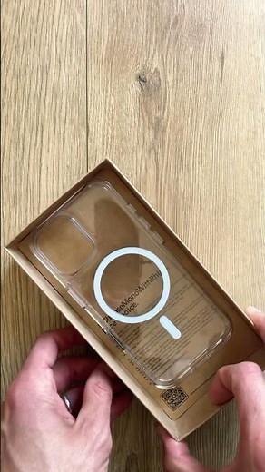 Crystal clear Rhinoshield iPhone 17 #smartphone #unboxing #aesthetic